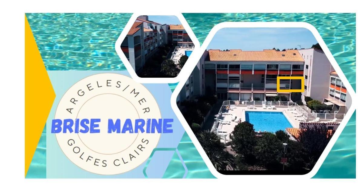 La Brise Marine ~ 300M Mer~Piscine~Clim~Wifi~Calme Argelès-sur-Mer Zewnętrze zdjęcie